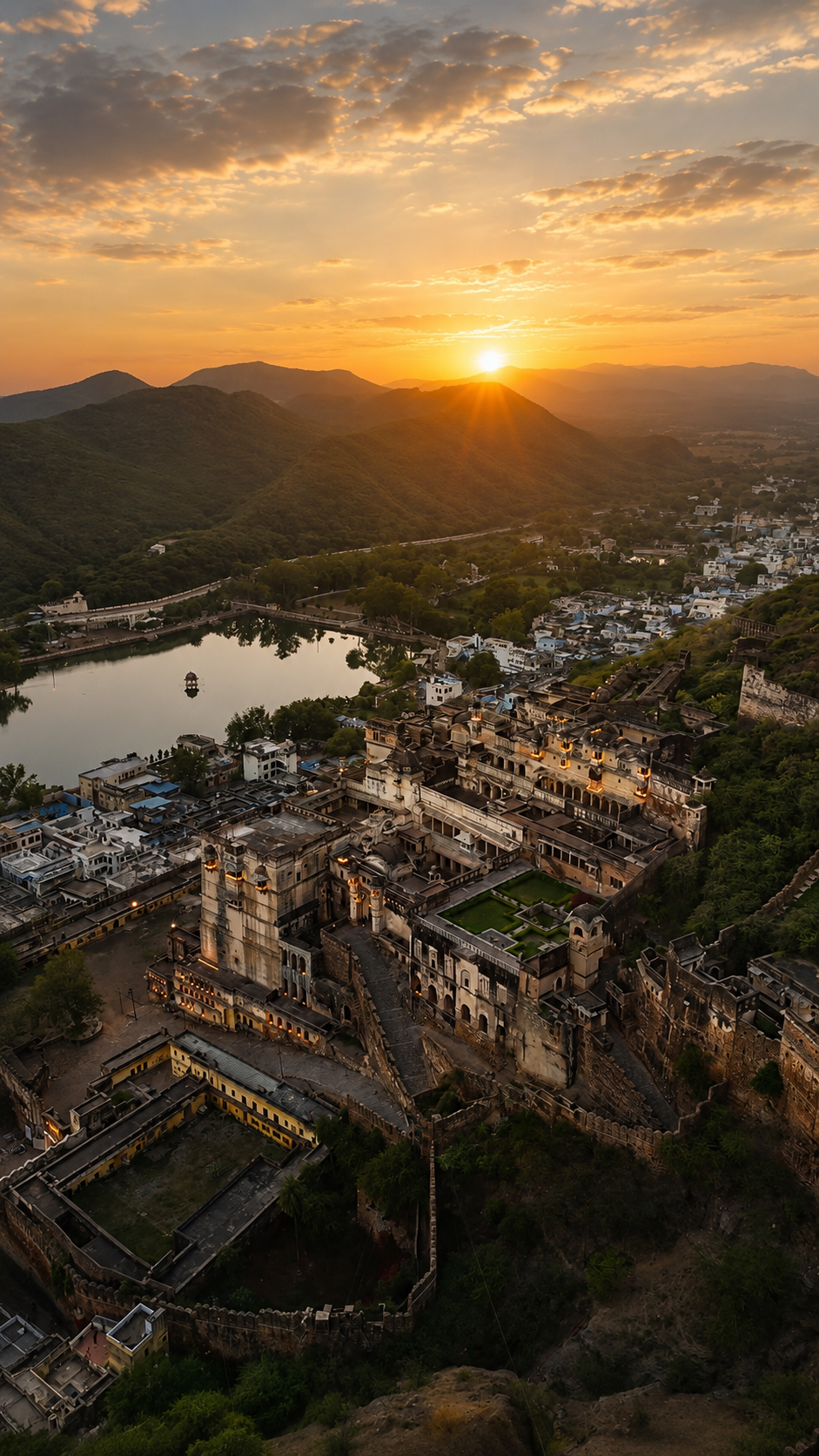 Bundi — forts & step-wells